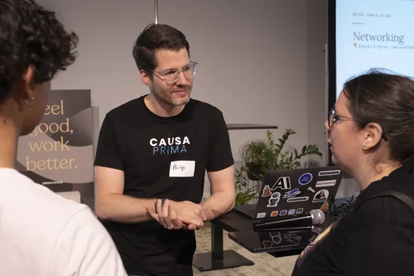 Networking beim Claude Code Meetup München #6